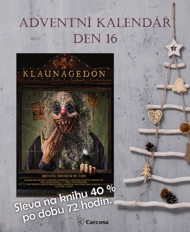 Každý prosincový večer až do Vánoc se otevře jedno okénko adventního kalendáře nakladatelství Carcosa. Knihu, která se tu...